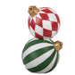 Decoratie kerstballen groen/rood - Clayre & Eef