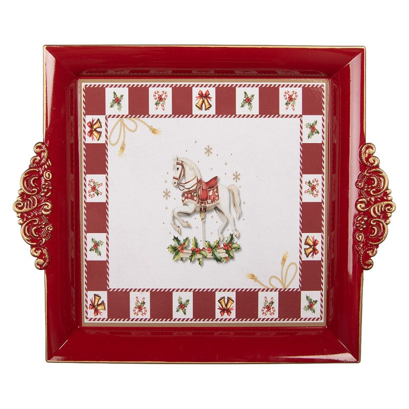 Dienblad hobbelpaard 30cm - Clayre & Eef
