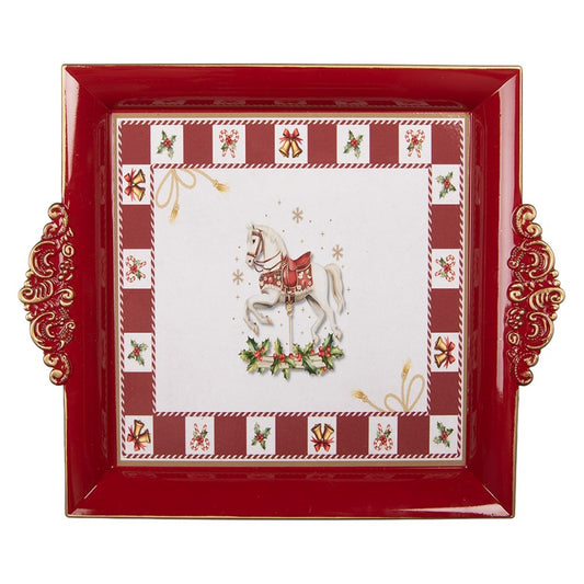 Dienblad hobbelpaard 30cm - Clayre & Eef