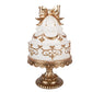 Decoratie Taart wit - Clayre & Eef