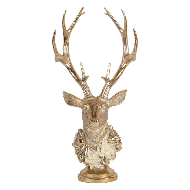 Decoratie Hert goud - Clayre & Eef