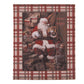 Set decoratieve boeken / opbergdozen kerstman - Clayre & Eef