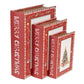 Opbergdoos, Boeken, Decoratie, Rood, Clayre&Eef,