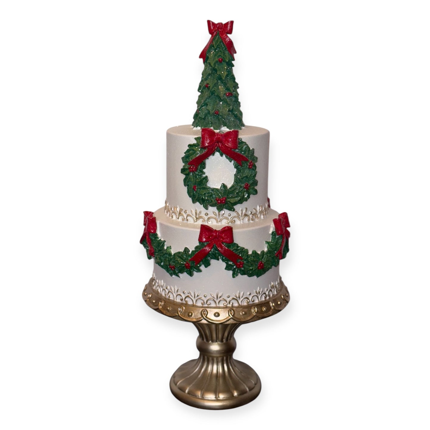 Taart, Kerst, Goud , Clayre&Eef 