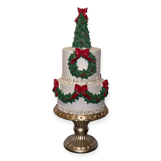 Taart, Kerst, Goud , Clayre&Eef 