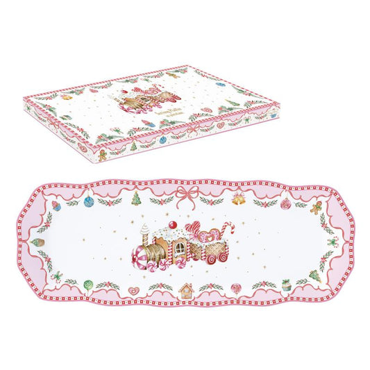Serveerbord 37x14cm - Sweet Christmas