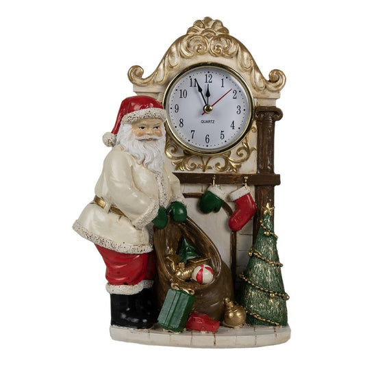 Tafelklok, Kerstman, Clayre&Eef, 