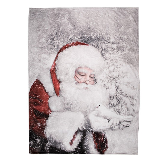 Kerstman, Plaid, Deken, Clayre&Eef,