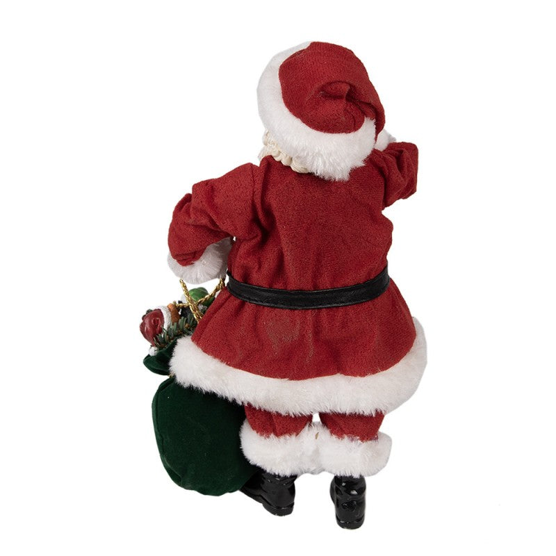 Kerstman, Decoratie, Kerst, Rood, Clayre&Eef 