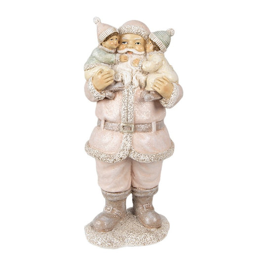 Kerstman, roze, Clayre&Eef, 