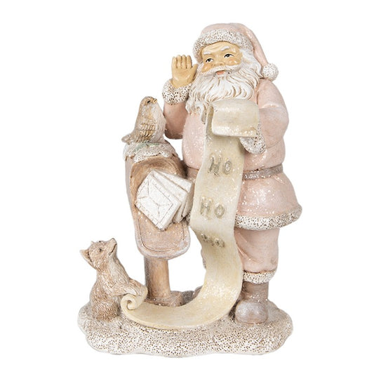 Kerstman, Roze, Clayre&Eef, 