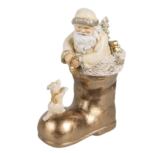 Laars , Goud , Kerstman, Clayre&Eef 