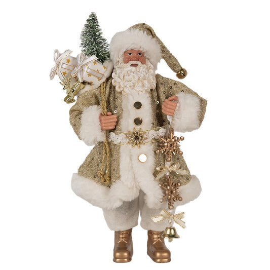 Kerstman, Goud, Clayre&Eef 