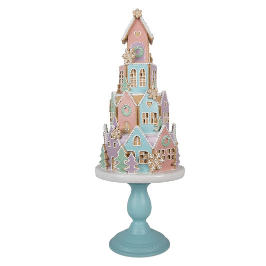 Clayre & Eef, 5PR0136, pastel, gingerbread, peperkoek, kerst 