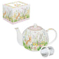 Servies,Theepot,Happy easter, Pasen,
