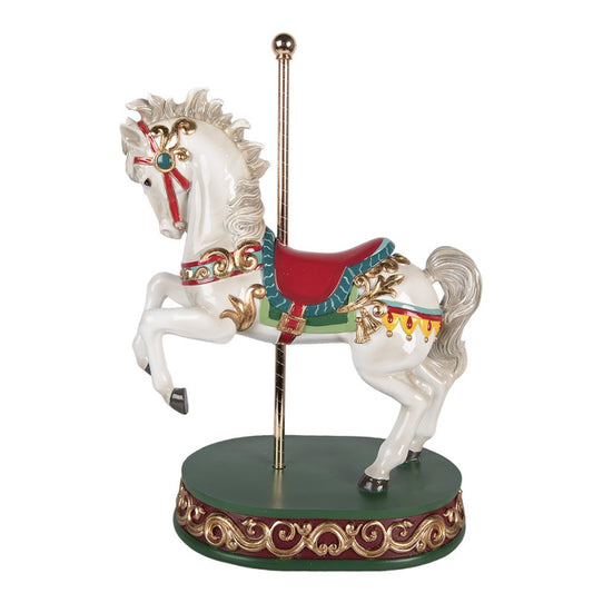 Clayre & Eef Decoratie Paard 40cm