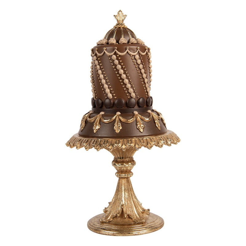 Clayre & Eef Chocoladetaart  Ø 18x33 cm